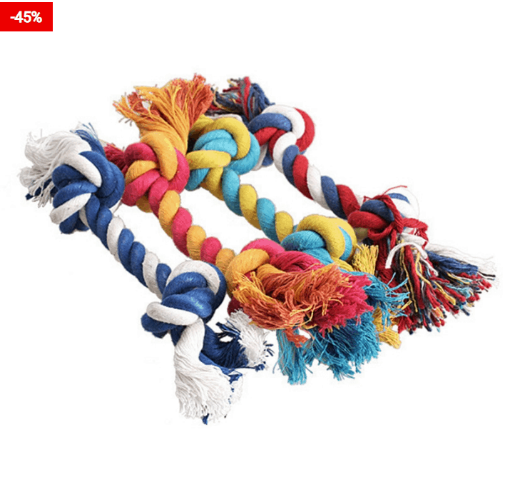 Puppy Chew Toys Rope Knot
