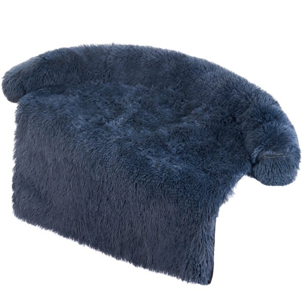 A large blue hat
